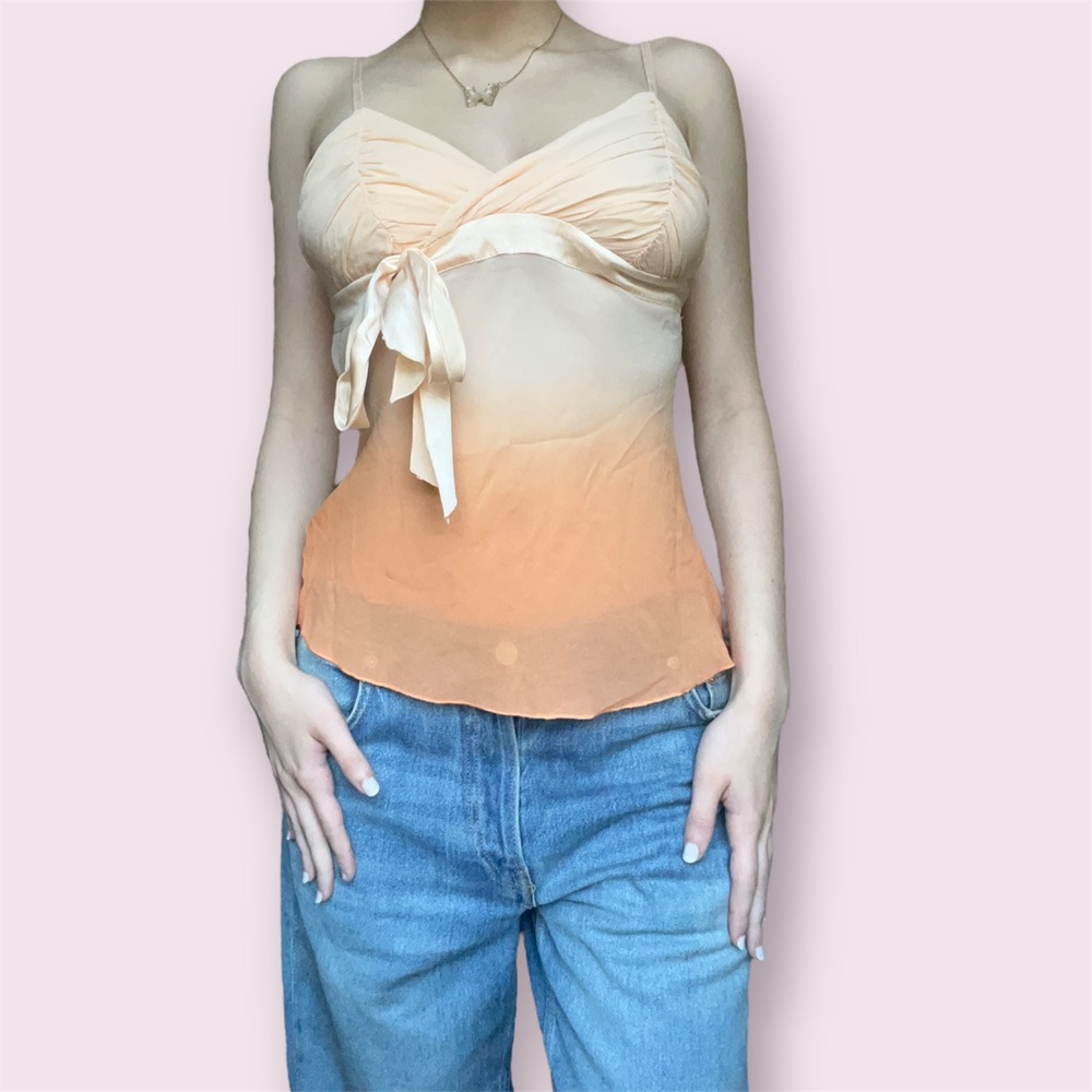 bebe vintage ombré cami